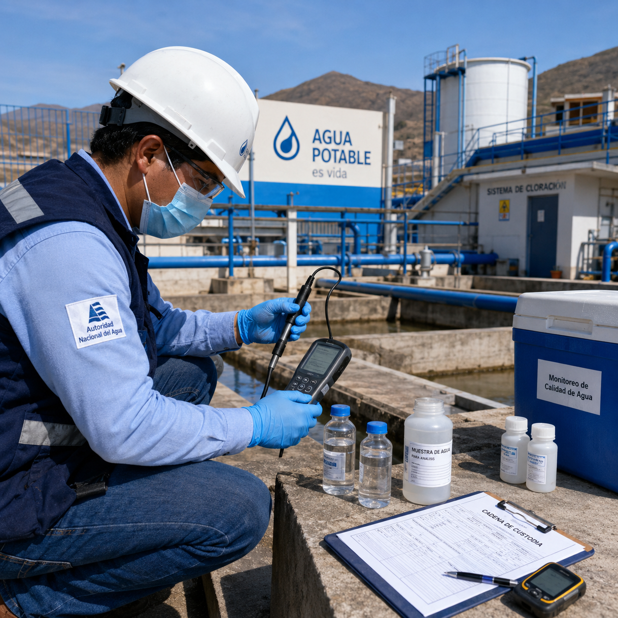 Monitoreo de agua potable Sciencia Labs