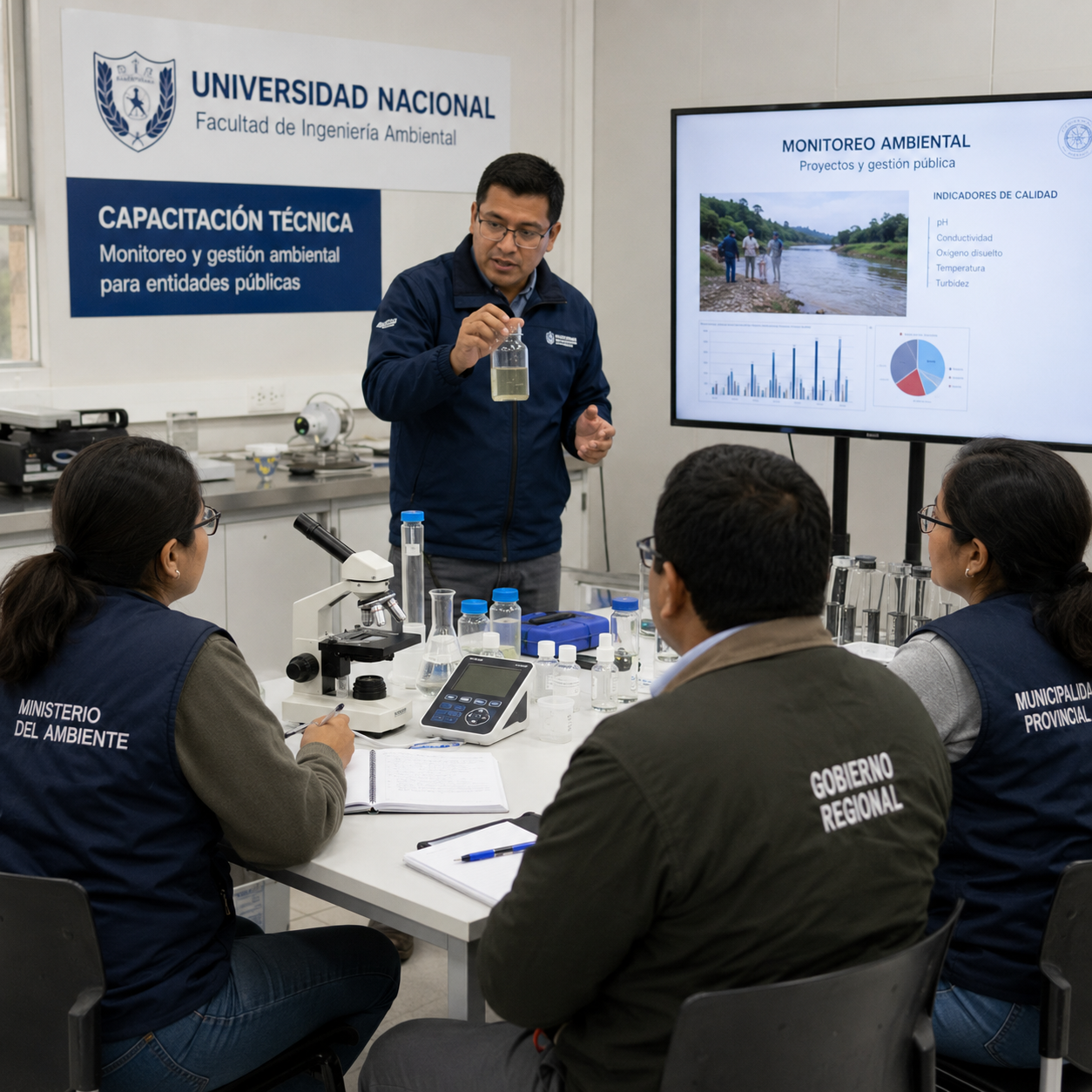 Capacitación técnica ambiental Sciencia Labs