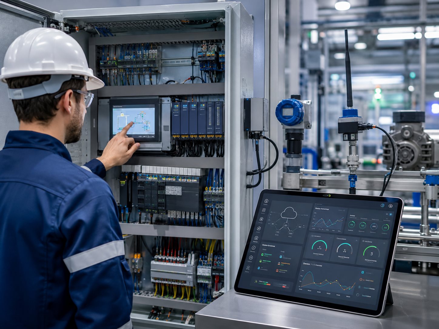 Automatización de procesos con PLC y monitoreo IoT